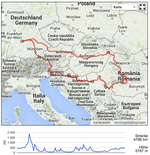 Way to Romania Trackvorschau